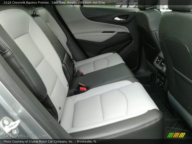 Satin Steel Metallic / Medium Ash Gray 2018 Chevrolet Equinox Premier