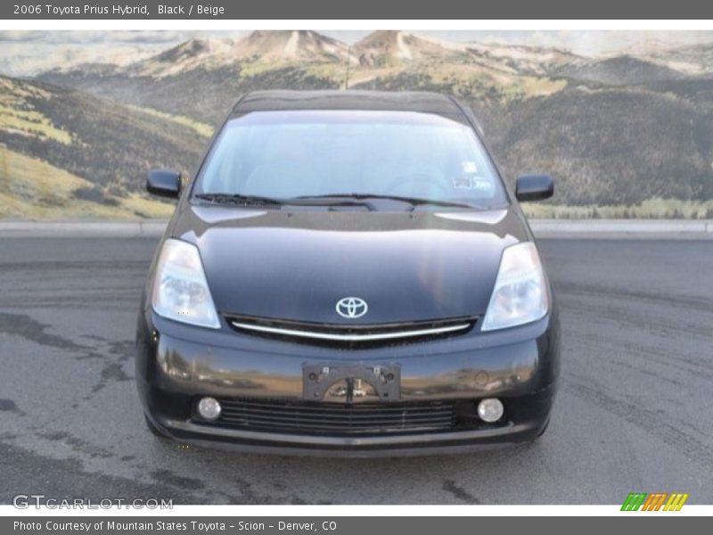 Black / Beige 2006 Toyota Prius Hybrid