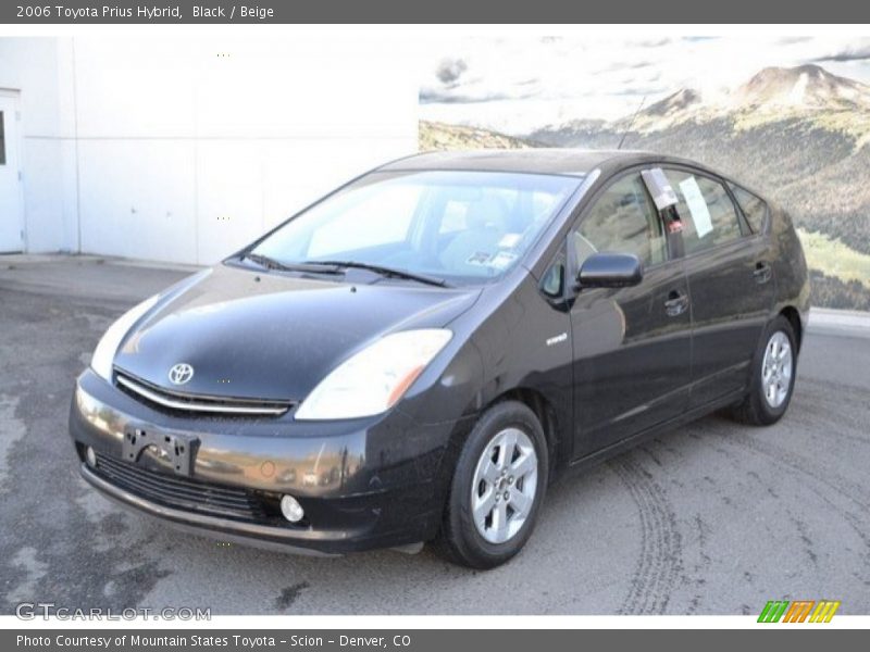 Black / Beige 2006 Toyota Prius Hybrid