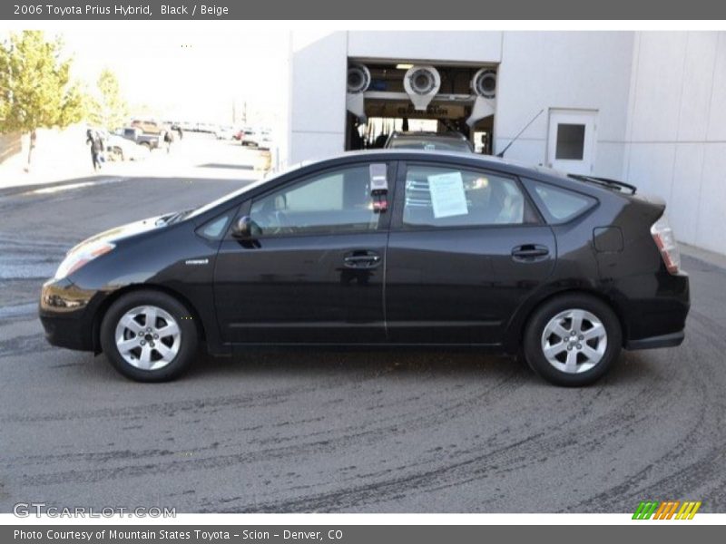 Black / Beige 2006 Toyota Prius Hybrid