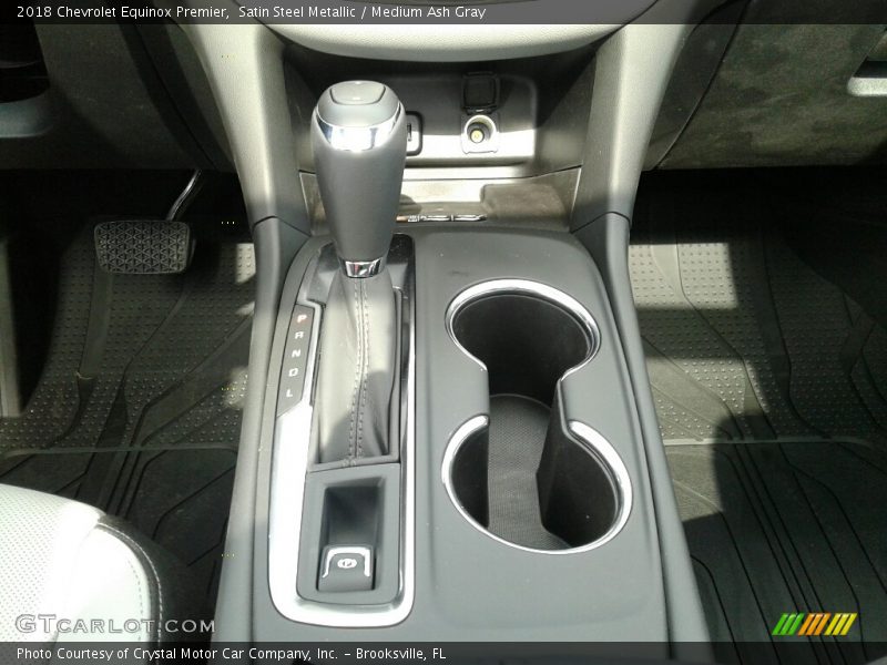 Satin Steel Metallic / Medium Ash Gray 2018 Chevrolet Equinox Premier