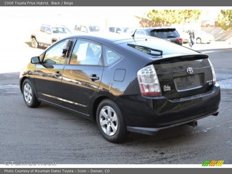 Black / Beige 2006 Toyota Prius Hybrid