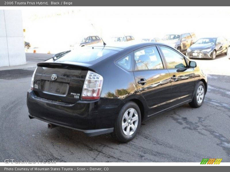 Black / Beige 2006 Toyota Prius Hybrid