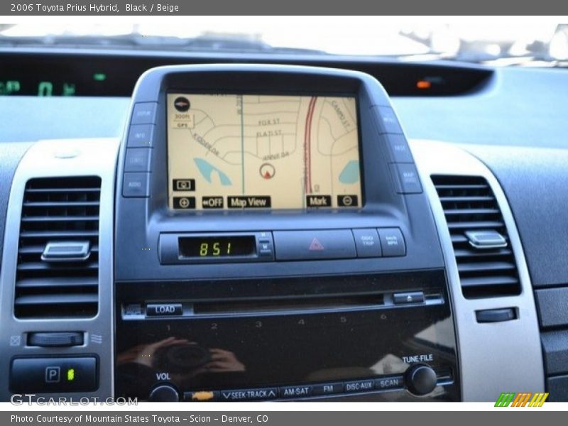 Black / Beige 2006 Toyota Prius Hybrid