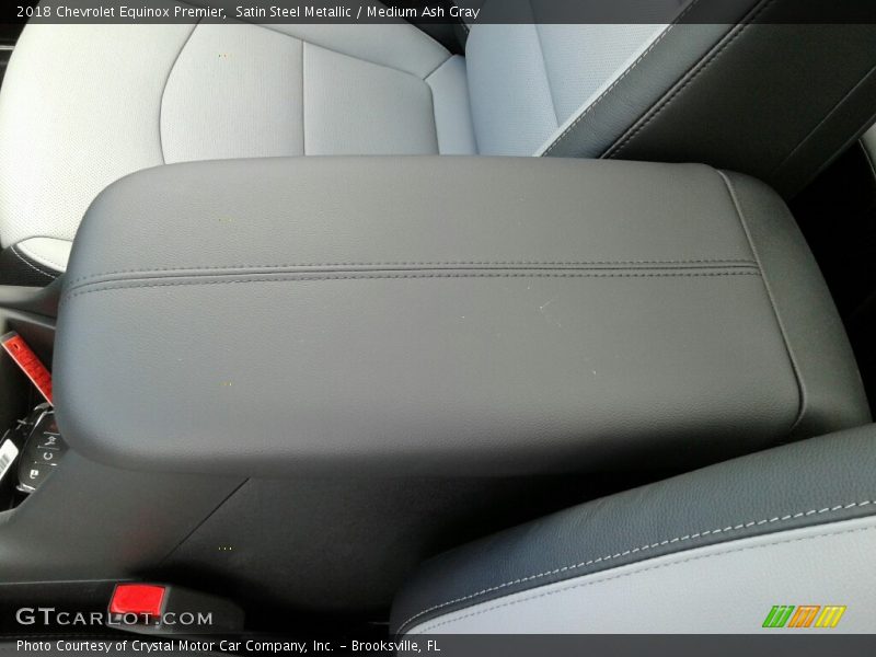 Satin Steel Metallic / Medium Ash Gray 2018 Chevrolet Equinox Premier