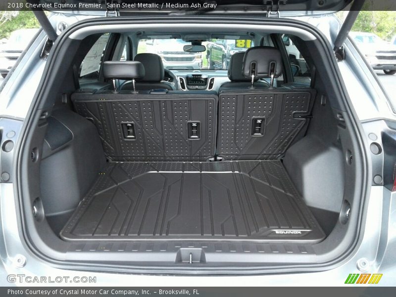Satin Steel Metallic / Medium Ash Gray 2018 Chevrolet Equinox Premier