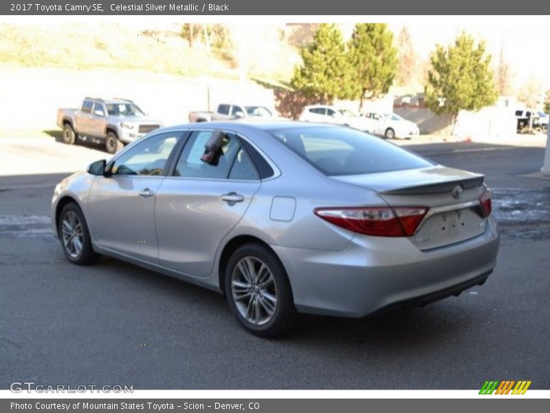 Celestial Silver Metallic / Black 2017 Toyota Camry SE