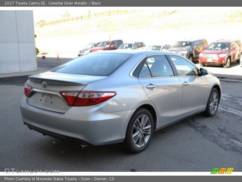 Celestial Silver Metallic / Black 2017 Toyota Camry SE