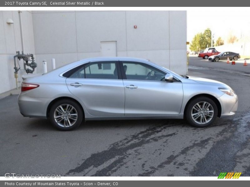 Celestial Silver Metallic / Black 2017 Toyota Camry SE
