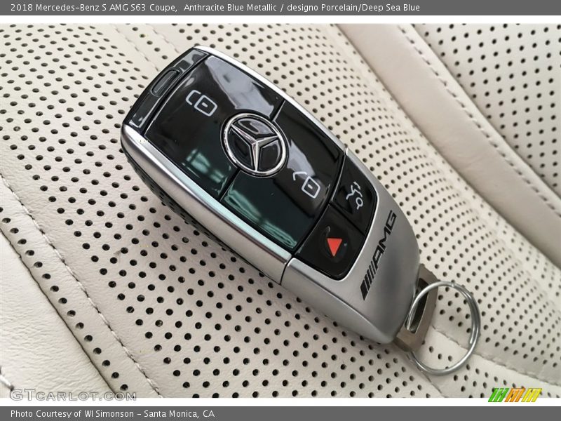 Keys of 2018 S AMG S63 Coupe