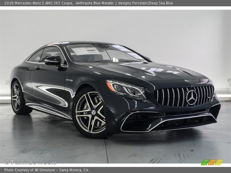 Front 3/4 View of 2018 S AMG S63 Coupe