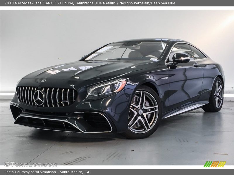  2018 S AMG S63 Coupe Anthracite Blue Metallic