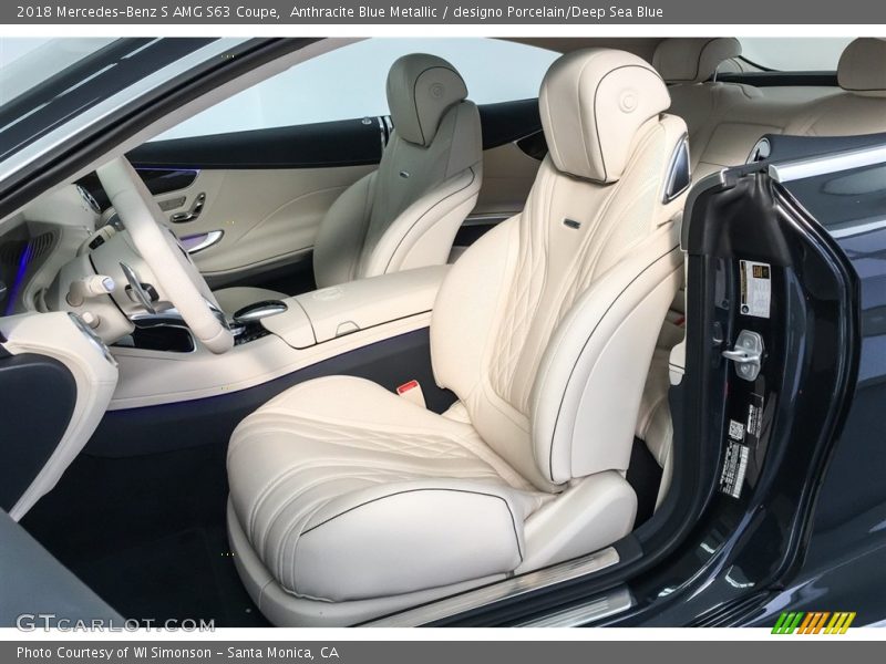Front Seat of 2018 S AMG S63 Coupe