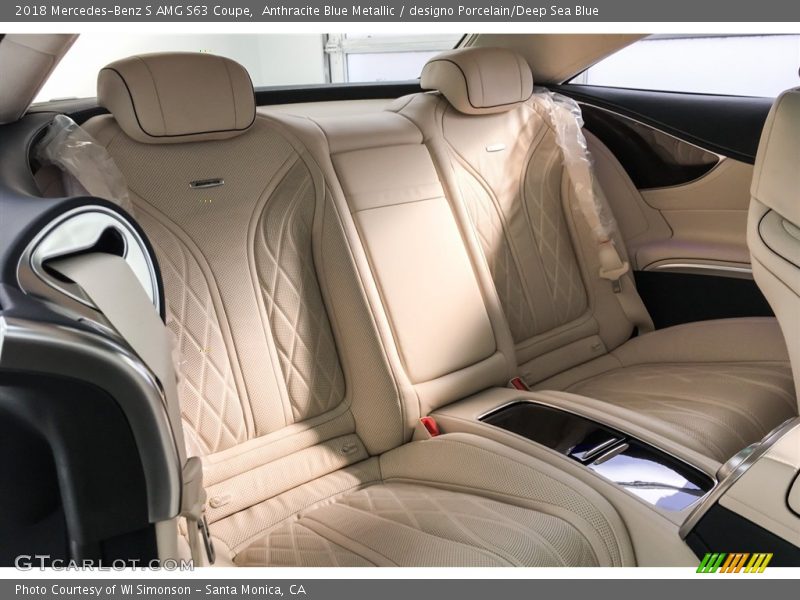 Rear Seat of 2018 S AMG S63 Coupe
