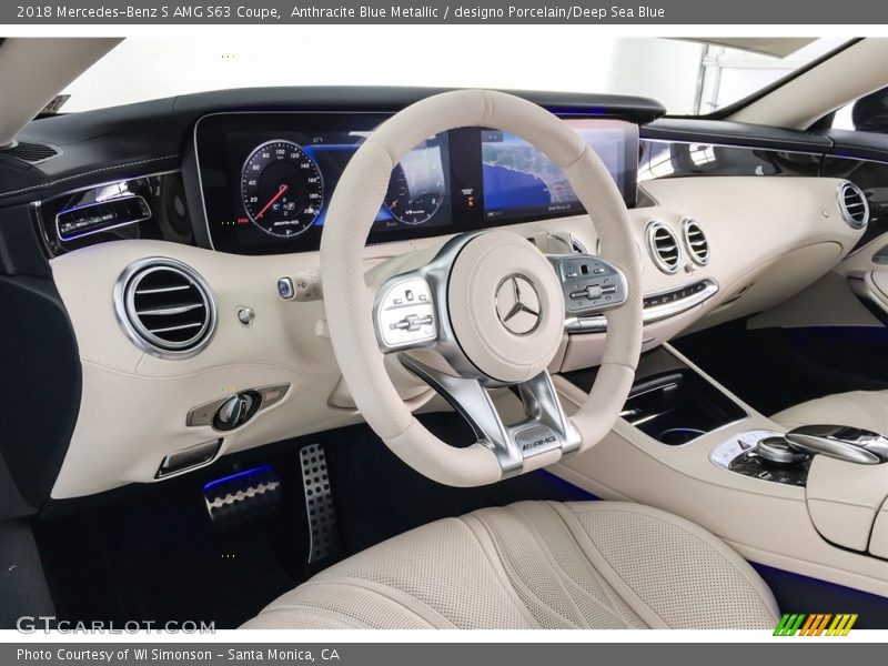 Dashboard of 2018 S AMG S63 Coupe