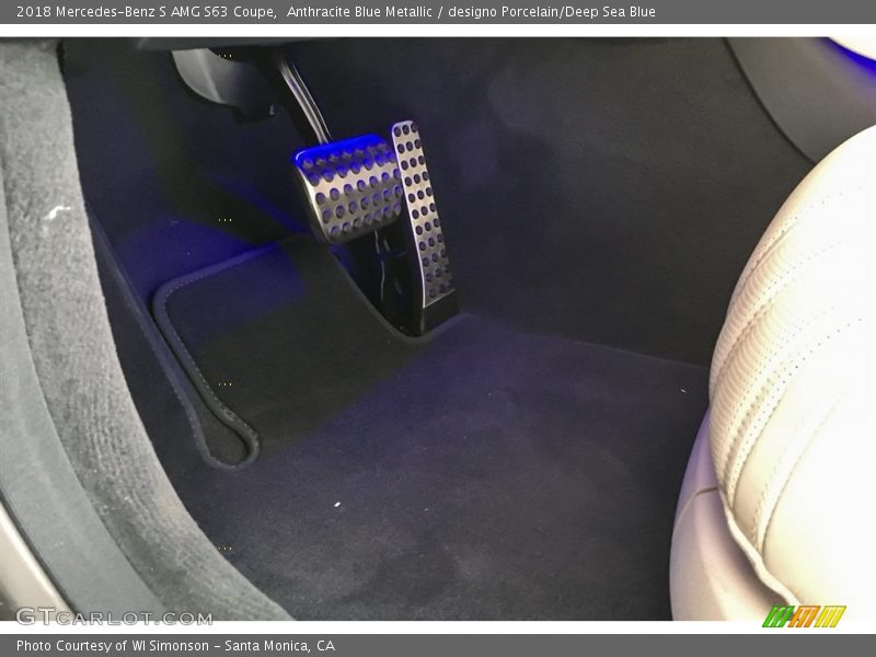 Controls of 2018 S AMG S63 Coupe