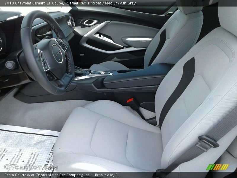 Garnet Red Tintcoat / Medium Ash Gray 2018 Chevrolet Camaro LT Coupe