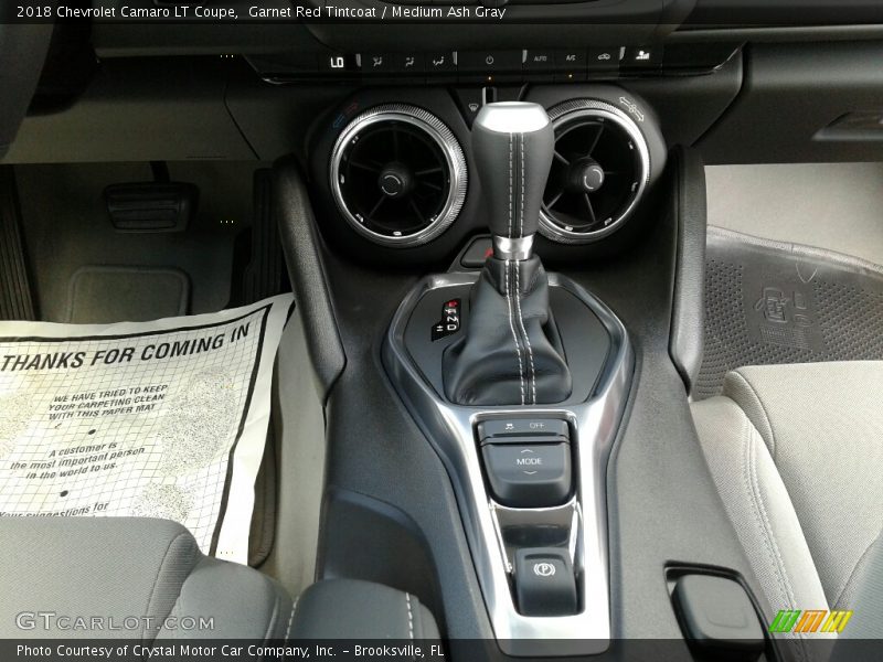 Garnet Red Tintcoat / Medium Ash Gray 2018 Chevrolet Camaro LT Coupe