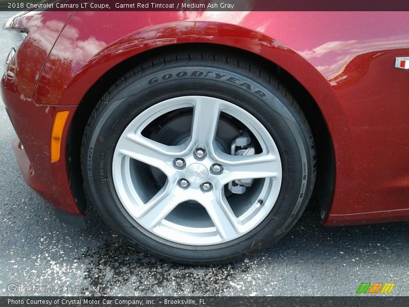 Garnet Red Tintcoat / Medium Ash Gray 2018 Chevrolet Camaro LT Coupe