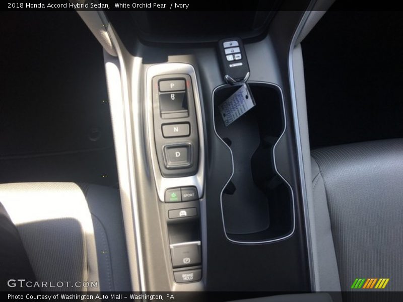 Controls of 2018 Accord Hybrid Sedan