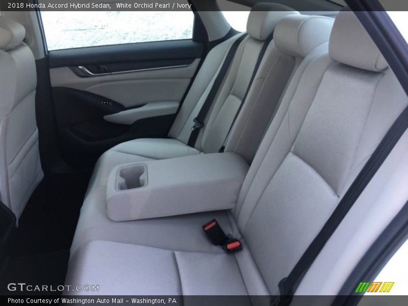Rear Seat of 2018 Accord Hybrid Sedan