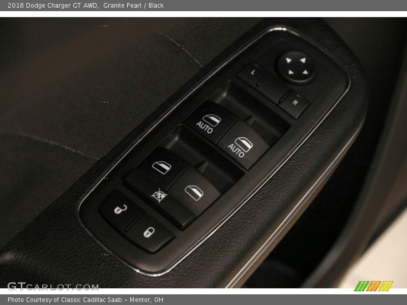Granite Pearl / Black 2018 Dodge Charger GT AWD