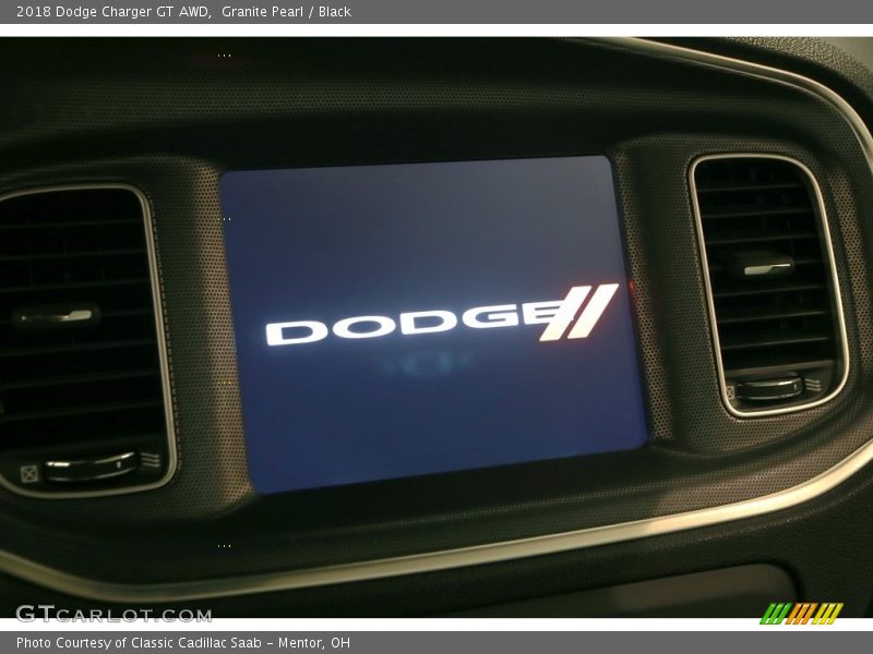 Granite Pearl / Black 2018 Dodge Charger GT AWD