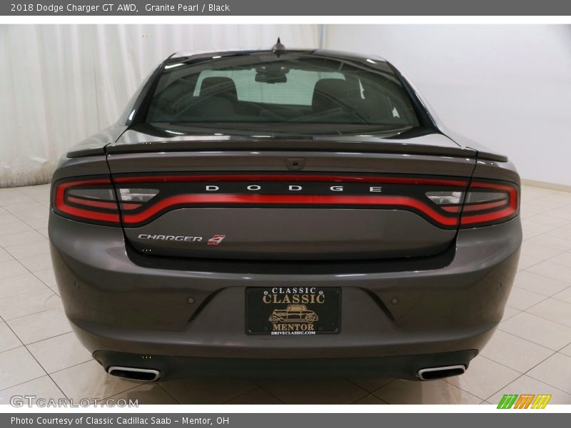 Granite Pearl / Black 2018 Dodge Charger GT AWD