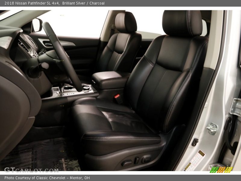 Front Seat of 2018 Pathfinder SL 4x4