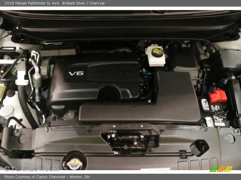  2018 Pathfinder SL 4x4 Engine - 3.5 Liter DIG DOHC 24-Valve CVTCS V6