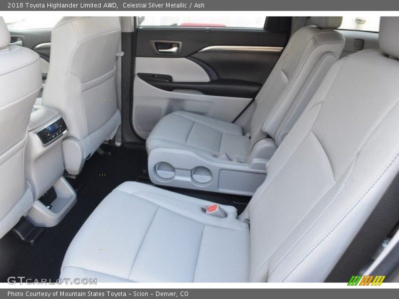 Celestial Silver Metallic / Ash 2018 Toyota Highlander Limited AWD