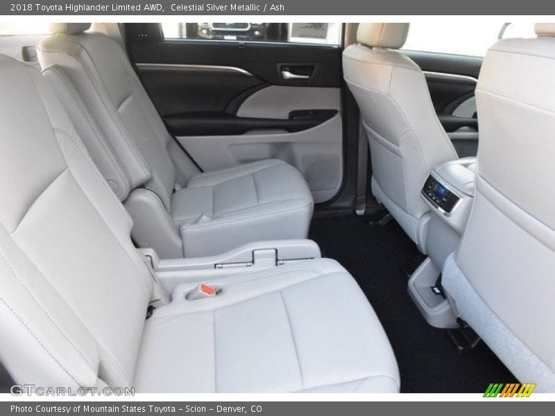 Celestial Silver Metallic / Ash 2018 Toyota Highlander Limited AWD