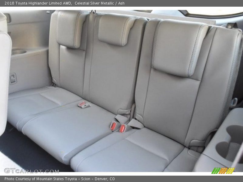 Celestial Silver Metallic / Ash 2018 Toyota Highlander Limited AWD