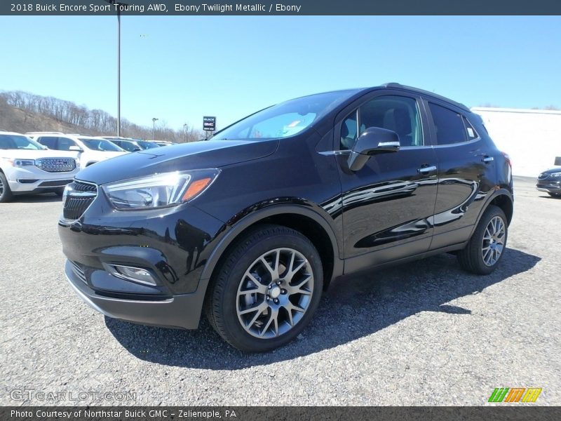 Ebony Twilight Metallic / Ebony 2018 Buick Encore Sport Touring AWD