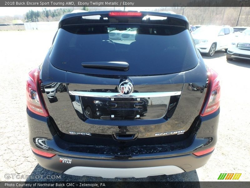 Ebony Twilight Metallic / Ebony 2018 Buick Encore Sport Touring AWD