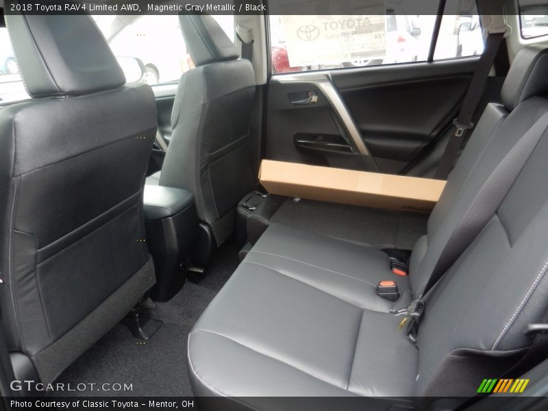 Magnetic Gray Metallic / Black 2018 Toyota RAV4 Limited AWD