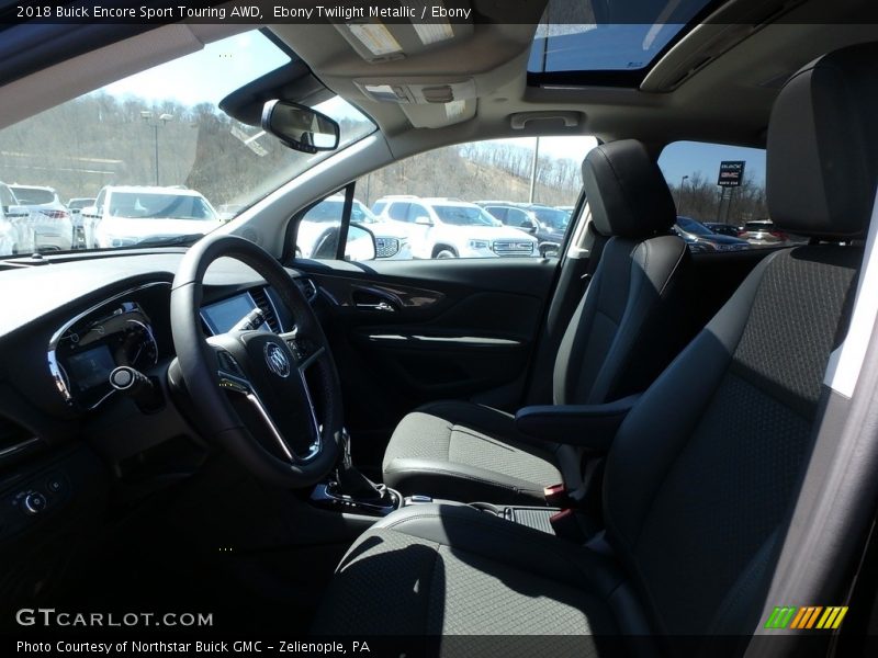Ebony Twilight Metallic / Ebony 2018 Buick Encore Sport Touring AWD