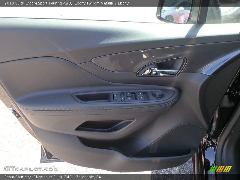 Ebony Twilight Metallic / Ebony 2018 Buick Encore Sport Touring AWD