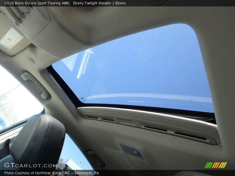 Ebony Twilight Metallic / Ebony 2018 Buick Encore Sport Touring AWD