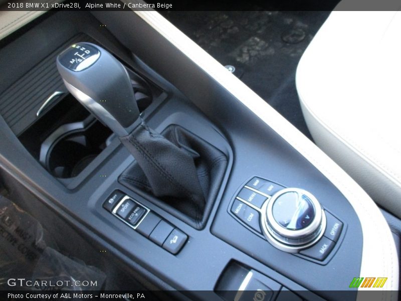 Alpine White / Canberra Beige 2018 BMW X1 xDrive28i