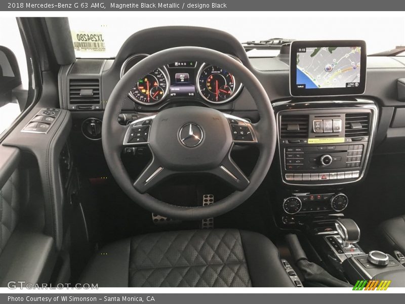 Magnetite Black Metallic / designo Black 2018 Mercedes-Benz G 63 AMG