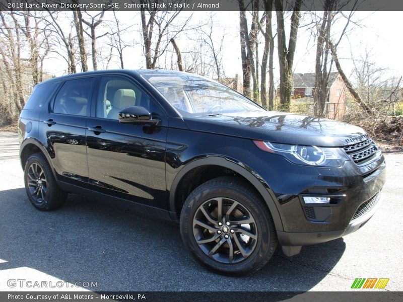 Santorini Black Metallic / Almond 2018 Land Rover Discovery Sport HSE