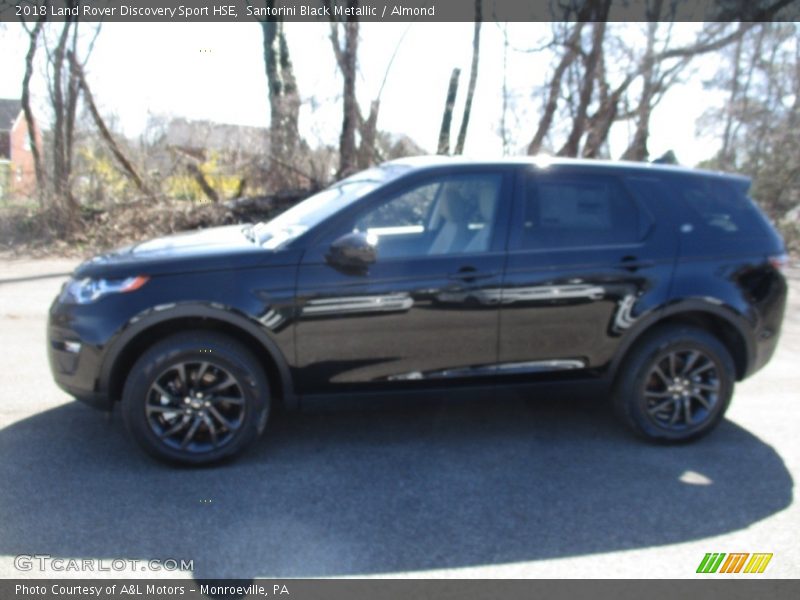 Santorini Black Metallic / Almond 2018 Land Rover Discovery Sport HSE