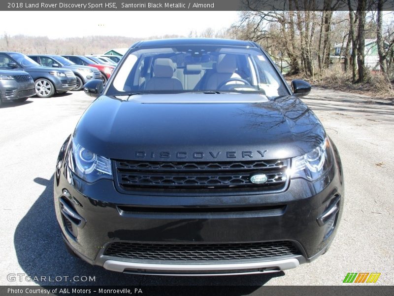 Santorini Black Metallic / Almond 2018 Land Rover Discovery Sport HSE