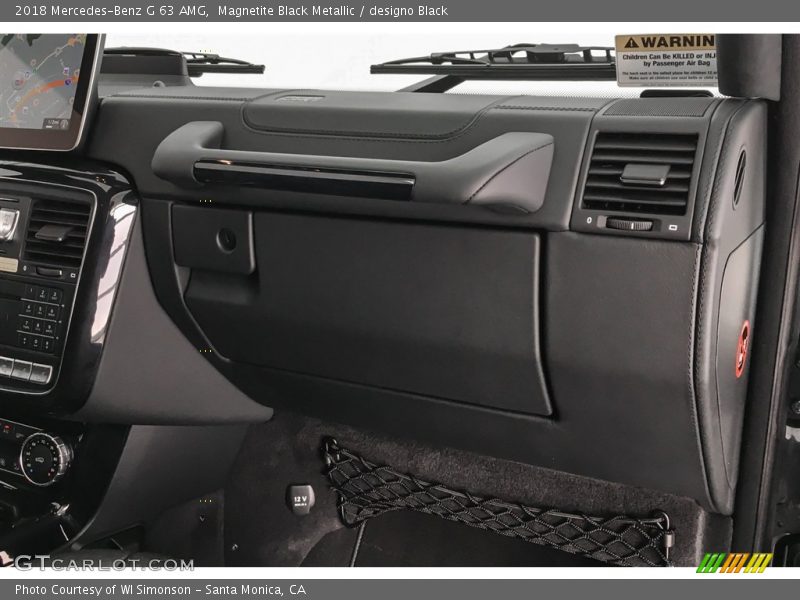 Magnetite Black Metallic / designo Black 2018 Mercedes-Benz G 63 AMG