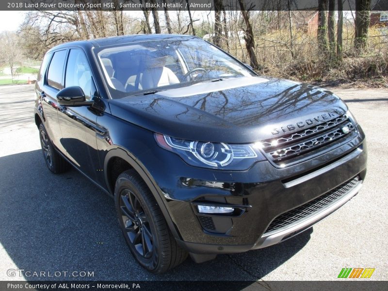 Santorini Black Metallic / Almond 2018 Land Rover Discovery Sport HSE