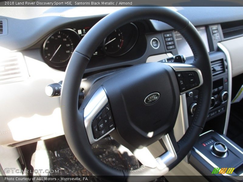 Santorini Black Metallic / Almond 2018 Land Rover Discovery Sport HSE