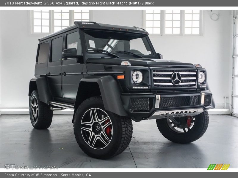  2018 G 550 4x4 Squared designo Night Black Magno (Matte)