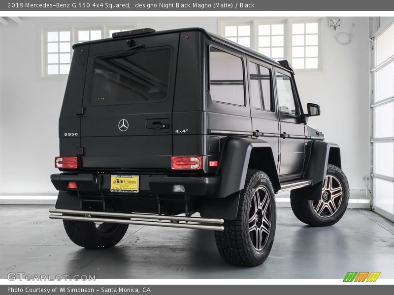 designo Night Black Magno (Matte) / Black 2018 Mercedes-Benz G 550 4x4 Squared