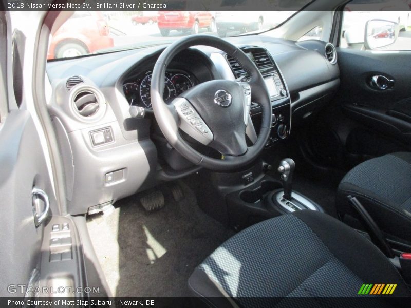 Brilliant Silver / Charcoal 2018 Nissan Versa Note SV